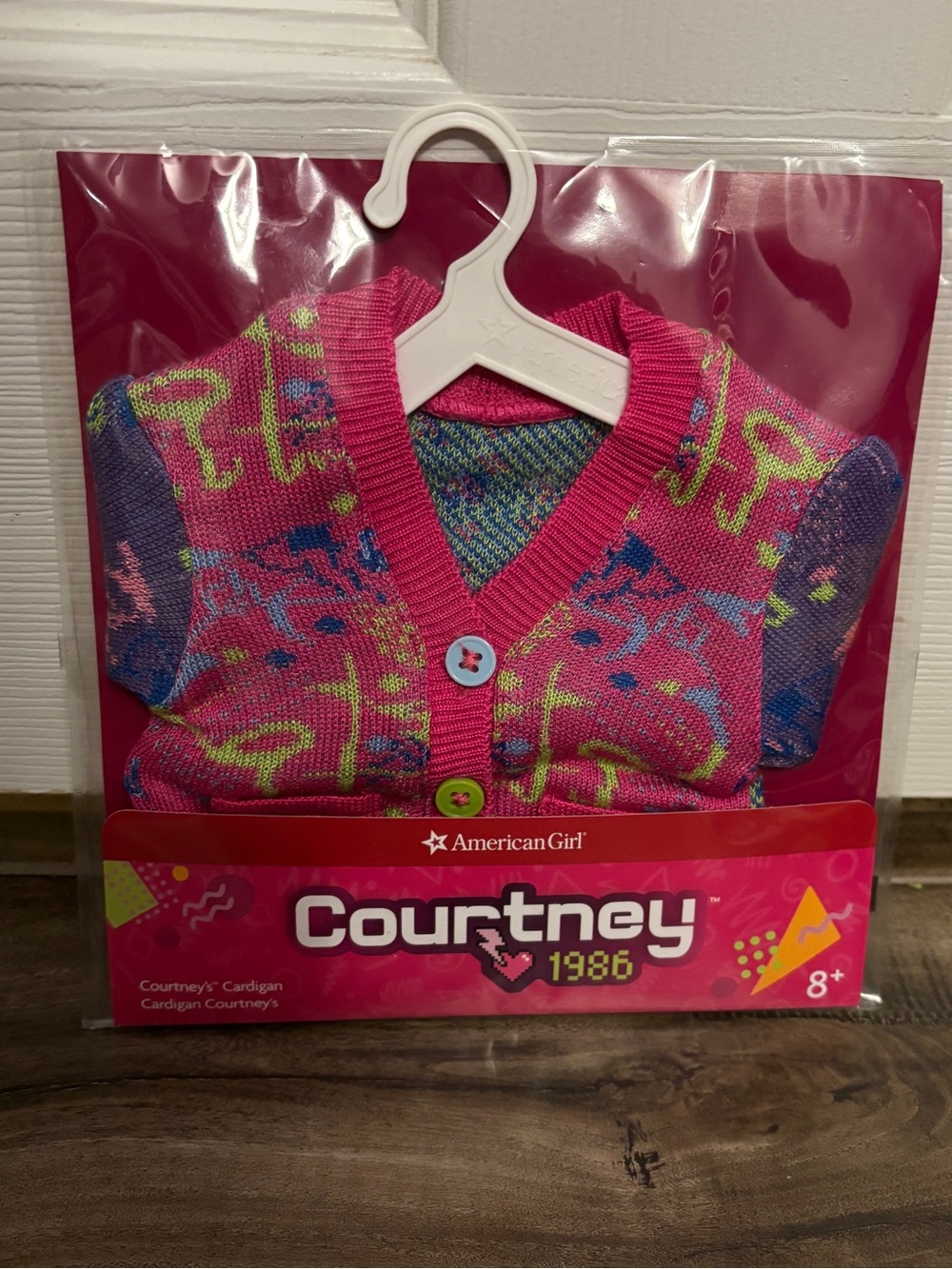 American Girl Doll Courtney’s Cardigan Sweater NEW in Package